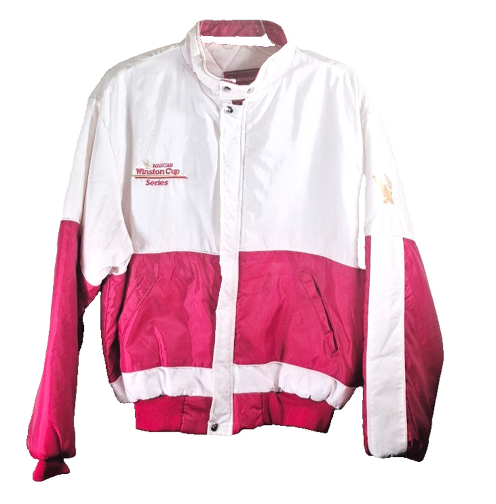 Vtg 90's NASCAR Winston Cup Series Jacket Men's Large Swingster Racing Bomber